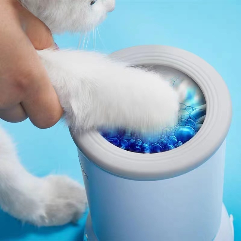 Electric Pet Paw Cleaner Machine for Dogs and Cats