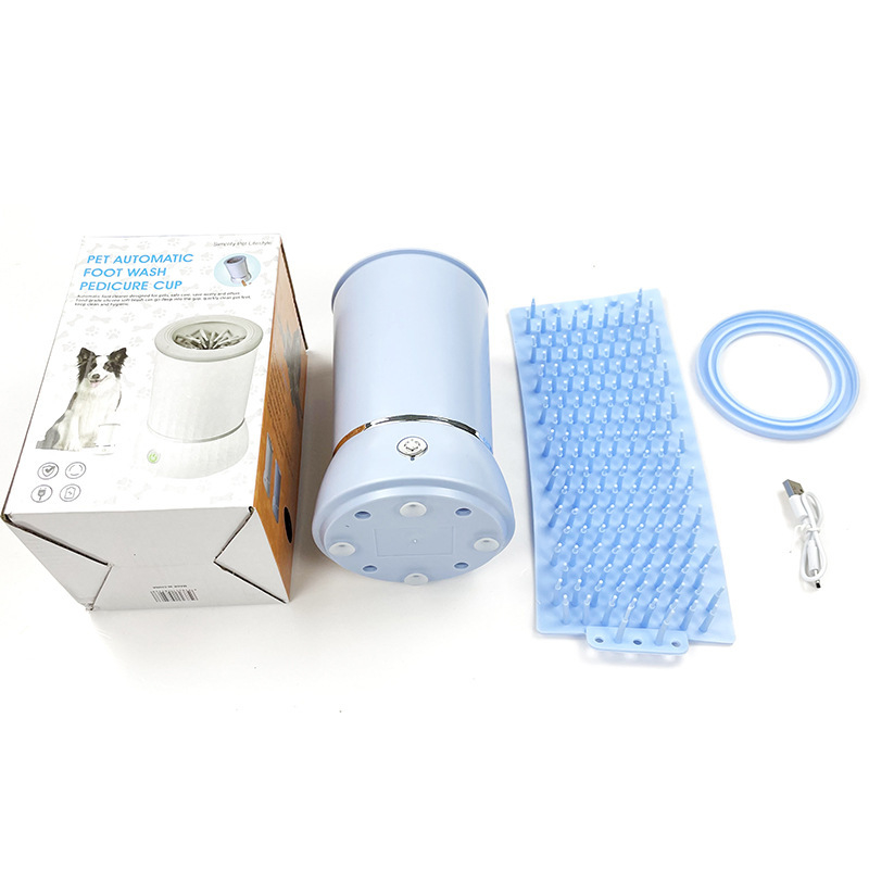 Electric Pet Paw Cleaner Machine for Dogs and Cats